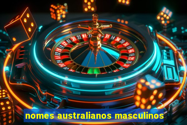 nomes australianos masculinos